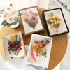 New Stereo Hollow Stereo Photo Frame Handmade DIY Dried Flower Specimen Table Wall Hanging Eternal Flower Decoration Ornaments
