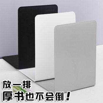 Bookends Bookshelf Divider Book Clip Bookend Desktop Storage Fixed Book Creative Student Use for Placing Books Anjin Association