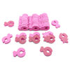 New Toe Separator Eva Pink Special-Shaped Finger Separator Nail Polish Artifact Manicure Tool Toe Separator Isolator