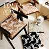 French High-class Restaurant Cushion Seat Cushion Light Luxury Tatami Futon Memory Foam Fat Mat Antique Bay Window Square Mat