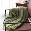 Solid Color Thickened Towel Bedside Towel Sofa Leisure Decorative Blanket New Generation Ready-Made Woven Blanket