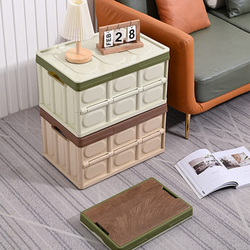 Storage Box Home Storage Student Classroom Book Storage Box Wooden Lid Folding Storage Book Storage Box