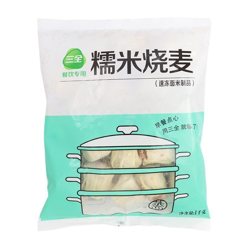 Sanquan Somai Breakfast Semi-finished 2kg Quick Frozen Glutinous Rice Selling Instant Breakfast Heating Instant Hotel Commercial