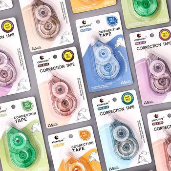 Morandi Silent Correction Tape Office Learning Stationery Correction Tape Primary School Students Error Correction Correction Large Capacity Correction Tape