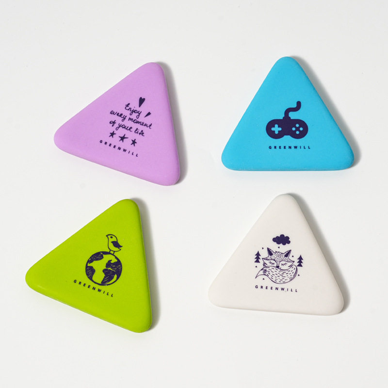 Notice Board Eraser, No Crumbs, Super Clean, No Traces, Must-Have Cartoon Cute Kindergarten Eraser for Primary School Students Wholesale