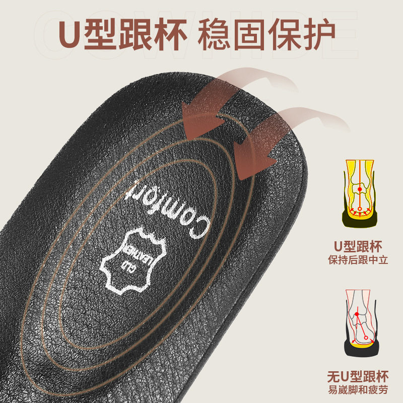 in stock Leather Sports Insoles Cowhide Sweat Absorbing Breathable Unisex Basketball Shoes Cushion Shock Absorbing Odor Deodorant Insoles