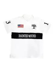 European and American Cross-border Summer Three-dimensional Embroidery Pattern Men's and Women's Polo Collar Casual Outdoor Sports Top