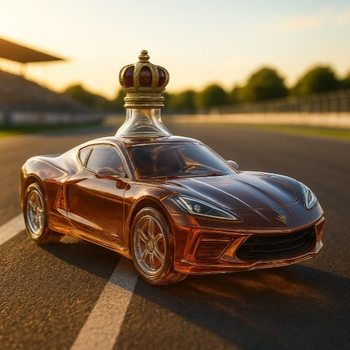 New Cross-Border Corvette C8 Car Whiskey Decanter Animalwhiskeybottle Glass Bottle