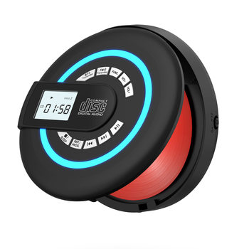 Cd Player English Listening Album Cd Player Home Speaker Repeater Rgb Light and Thin Walkman Bluetooth Cd Player