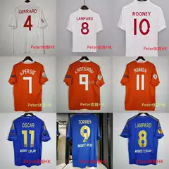 Retro Jersey Football Uniform Classic England Portugal Juventus m Henry Ronaldo Ronaldo Messi Zidane