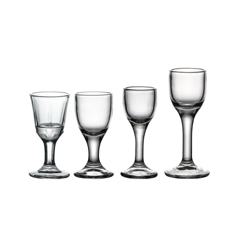 High-Footed Liquor Tasting Glasses, Bullet-Shaped Glasses, Liquor Glasses, Moutai Liquor Factory Decal Small Wine Glasses, Quality Wine Glasses