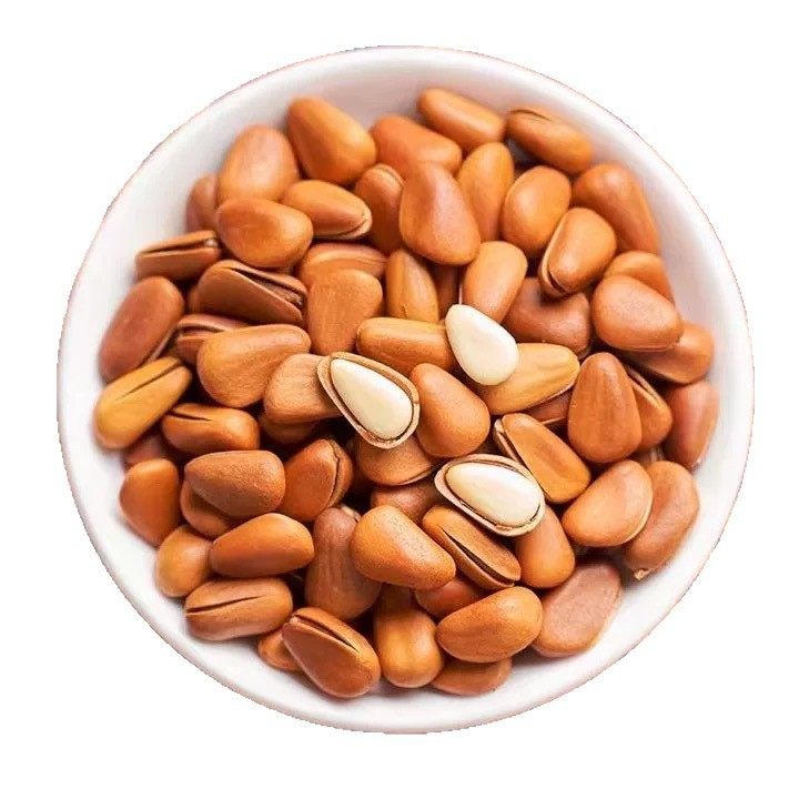 Wholesale of New Northeastern Pine Nuts with Large Kernels, Loose-Packed Pine Nuts, Roasted Nuts, Snacks for Pregnant Women
