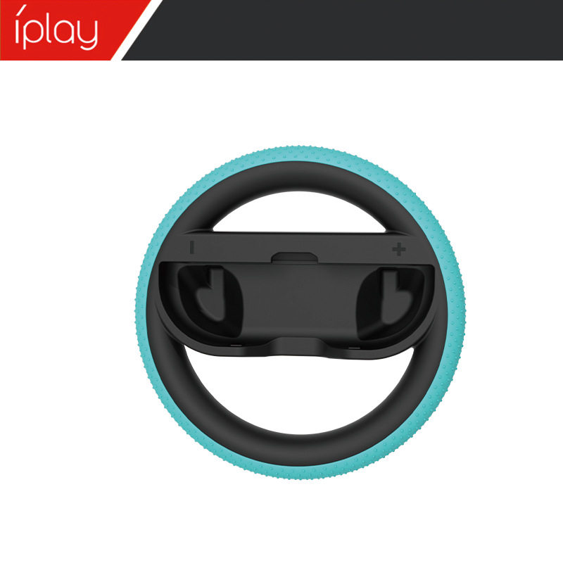 Switch2 Generation Left and Right Handle Racing Round Steering Wheel Ns2 Handle Steering Wheel 2 Pack with Anti-Slip Particles