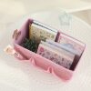 Cartoon Ins Style Kapibarado Dog Foldableable Desktop Storage Box Girls Makeup Sorting Box Without Lid