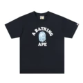 Honeycomb camouflage small ape head black and blue