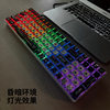 Cross-Border Hot Selling Doomsday Horizontal Keycap Single-Mode Cross-Axis Small Keyboard Hot-Swappable E-Sports Game Mechanical Keyboard