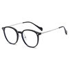New men's high sense anti-blue light glasses simple tr metal glasses frame women factory wholesale fashion glasses frame