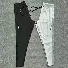 Cross-Border Track and Field Sports Quick-Dry Men's and Women's Training Running Breathable Ribbed Woven Tennis Sports Pants Long Pants