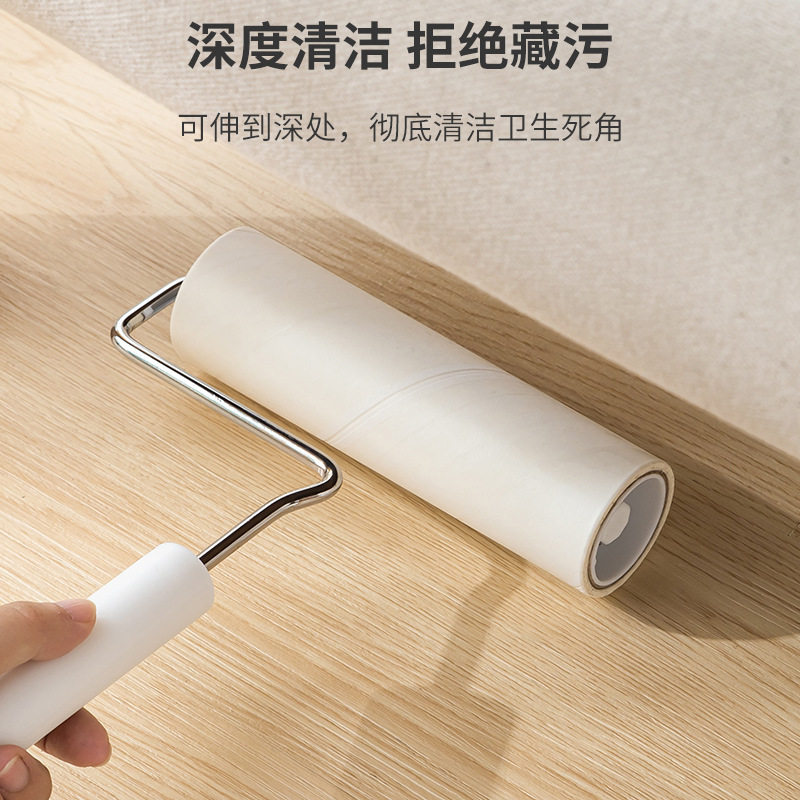 Hair Sticker Tearable Roller Dust Sticky Paper Hair Sticky Roll Household Clothes Hair Sticky Pet High Efficiency Hair Sticky Hair Removal Artifact