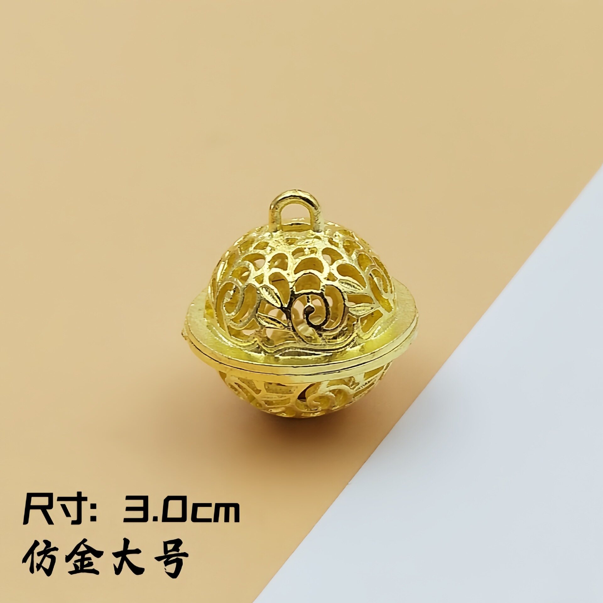 diy饰品镂空合金铃铛花千骨同款宫铃古装汉服挂件配饰吊坠