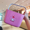 Genuine Authorized Cute Cartoon Sanrio Multifunctional Drain Basket Bath Portable Large Capacity Leakage Basket