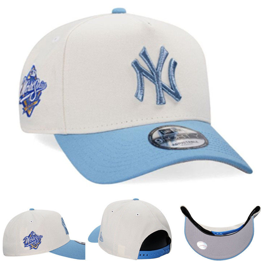 Foreign Trade Trendy Brand Yankees Fashion All-Match NY Cap Adjustable Men's and Women's Curved Rim Casual Outdoor Baseball Hat