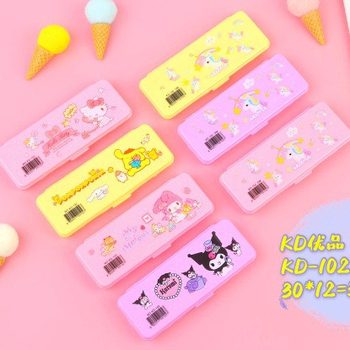 Anime Cartoon Sanrio saniro Unicorn Student Compass Set Refill Student Stationery Gift