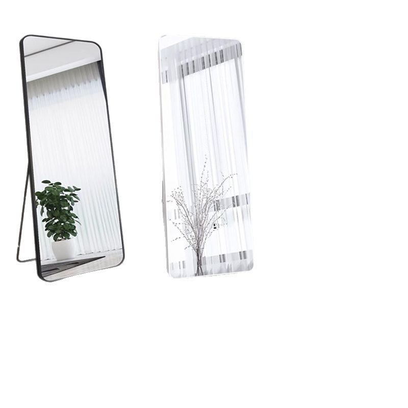 Full-Length Mirror Dressing Floor-Standing Mirror Household Wall-Mounted Wall-Mounted Internet-Popular Girls' Bedroom Dormitory Wall-Mounted Three-Dimensional Fitting Mirror
