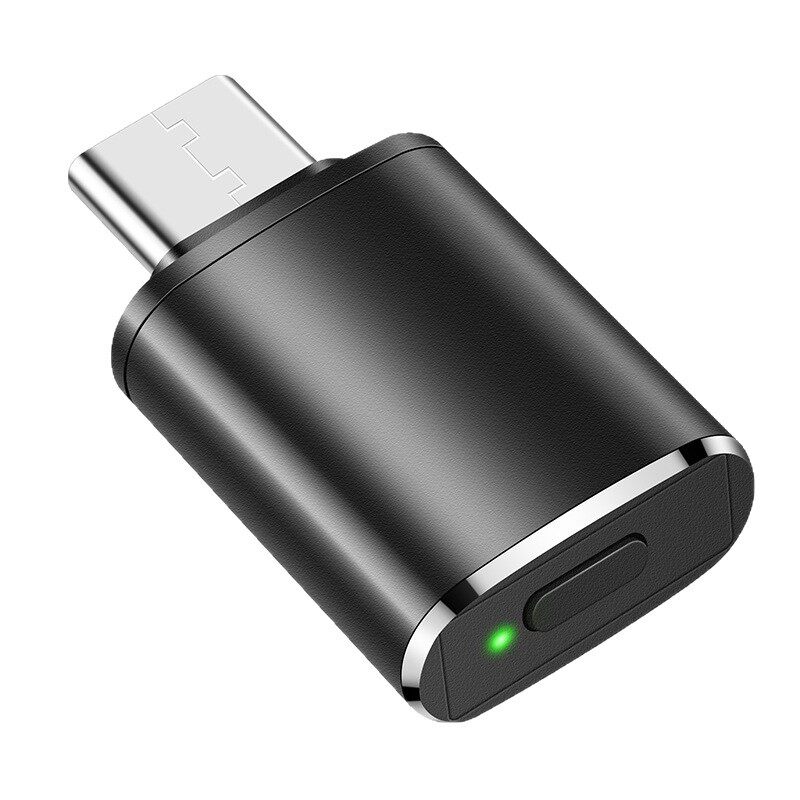 Cross-Border Type-C Port Mouse Anti-Sleep Device, Mobile Device with Buttons to Prevent Computer Screen Locking Virtual Jitter Device