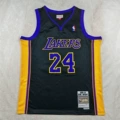 Heat press lakers 24 retro v black