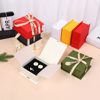 Flip Jewelry Packaging Box Crystal Bracelet Book-Shaped Ribbon Gift Box Bracelet Ring Earrings Necklace Complete Set Packaging