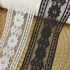 5CM black and white non-elastic lace in stock wholesale pet lace Lolita toy jewelry decoration accessories