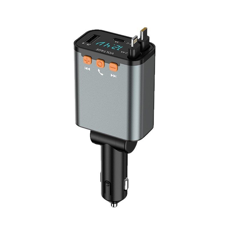 Car Charger Fast Charging Bluetooth Receiver Lossless Sound Quality Mp3 Player Car Converter Cigarette Lighter