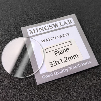 Flat 1.2 mm16-40 watch glass watch mask meter instrument optical surface screen watch accessories