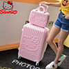 [Temu Can Send Yiwu Jit] Podkt Cat Trolley Case Universal Wheel Suitcase Student Kidsren's Trolley Case