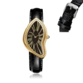 Gold and black-no letters [pin buckle]