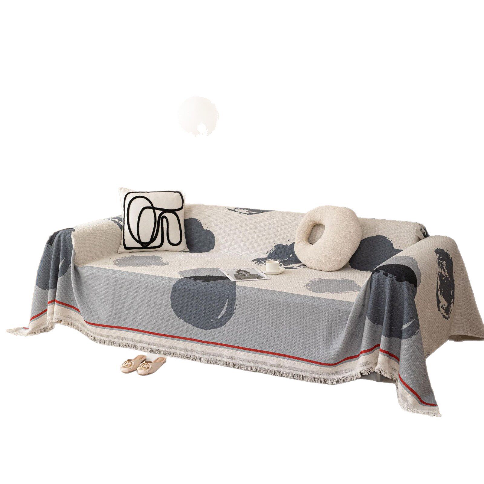 Waffle Boutique Printing Customized Sofa Towels/Sofa Thread Blankets in Various Sizes/Patterns Can Be Customized According to Samples