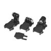 Black Knight Action Camera Accessories Suitable for Gopro13 Chest Strap Small Helmet Base Silicone Pad Movable Base