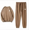 Khaki crewneck jogger set