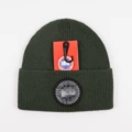 Military green-black label