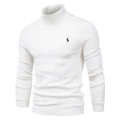 White - black label