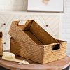 Straw Storage Box Clothing Storage Basket Gift Box Home Furnishings Hotel Decoration Clothing Storage Box Wholesale