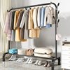 Telescopic Clothes Drying Rack Floor-Standing Room Bedroom Popular Clothes Hanging Rod Adjustable Adjustment Cool Clothes Rack Home Balcony Clothes Rack