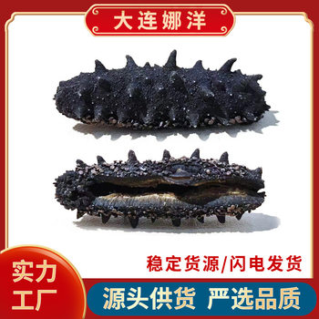 Dalian Light Dried Sea Cucumber 50g Sea Cucumber Aquatic Dry Goods Wholesale Manufacturer Wild Sea Cucumber Gift Box Open Sea Cucumber