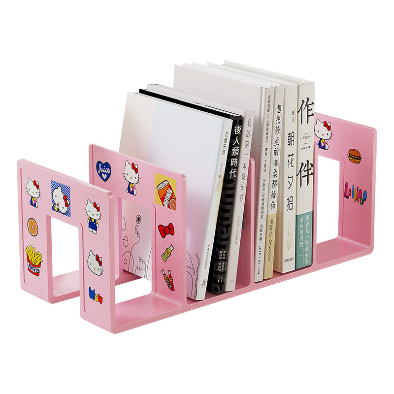 Bookend Bookshelf Anti-Tip Reading Stand Desktop Divider Fixed Organizer Desk Storage Student-Specific Vertical Type