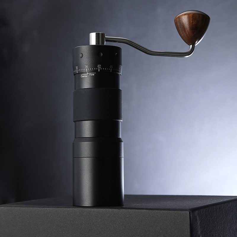 Cross-Border Hand-Cranked Coffee Grinder, Outdoor Portable Espresso Grinder, Coffee Machine with Sus420 Steel Core