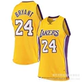 Lakers No. 24 yellow V Ling retro logo