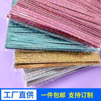 Wholesale Laser Plastic Bundling Ties with Thickened Wire, Soft Wire Ties, and Binding Wires for Baking Shop Use, Available for Dropshipping