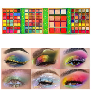 117 color eye shadow blush high-gloss cosmetic plate waterproof easy-to-color delicate non-flying powder large plate eye shadow cross-border foreign trade