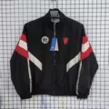2425 black and white red manchester united windbreaker